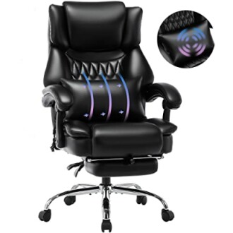 High Back Massage Reclining Office Chair