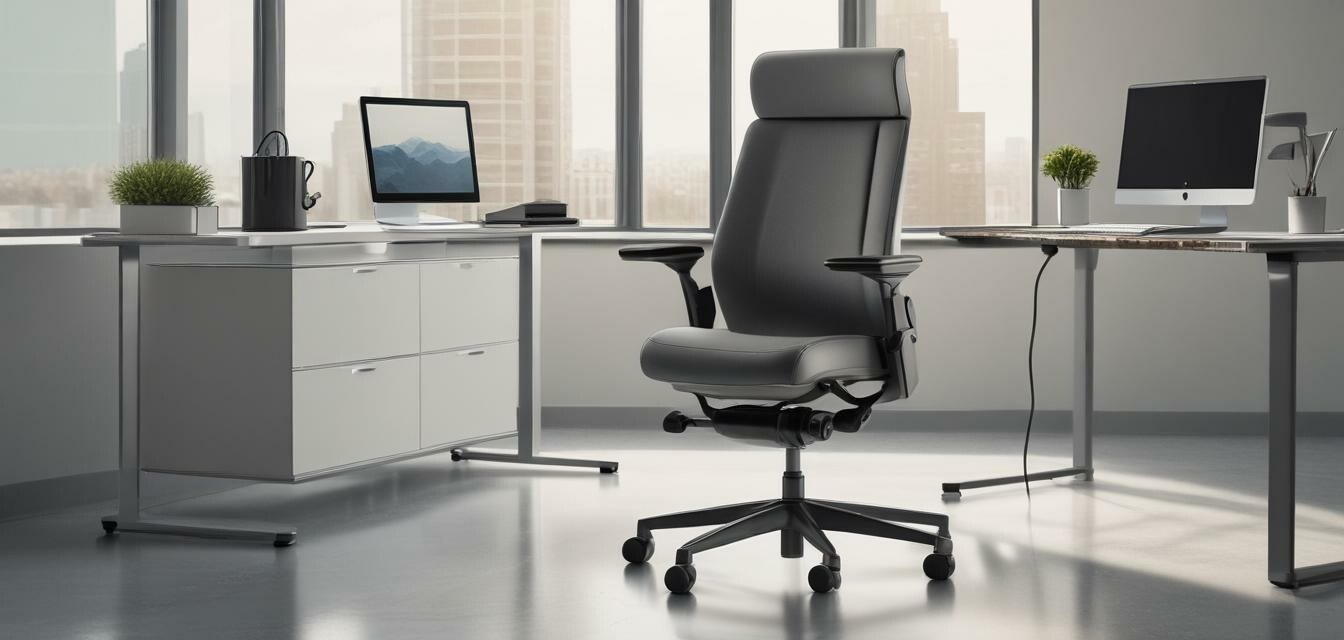 Steelcase high back office chair